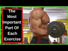 The Most Important Part of Each Exercise