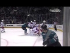 Tomas Hertl scores fourth goal of game with nasty finish