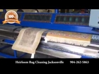 Heirloom Oriental Rug Cleaning Jacksonville - Area Rugs Take a Ride in the Rug Duster