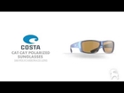 Costa Del Mar Cat Cay Polarized Sunglasses - Costa 580 Glass Lens