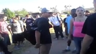High School Fight! White Guy Gets DROPPED!