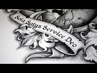 McGinnis Coat Of Arms Tattoo Design - Speed Drawing