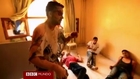 Las víctimas de una bomba incendiaria de Assad en Siria