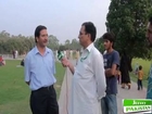 Syed Qamar Abbas Shah Talking with Mukhtar Ahmed of Jeevey Pakistan about Gulshan e Iqbal Park Lahore.