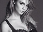 Cara Delevingne Shows Off Sexy Lace Lingerie