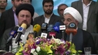 Iran: Hassan Rohani au mausolée de l'ayatollah Khomeini