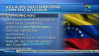 Se solidariza gobierno venezolano con nicaragüenses por tragedia aérea