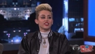 Miley Cyrus Talks Snoop Lion on Jimmy Kimmel Live