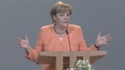 Angela Merkel und der Glaube: 'Vor Gott bin ich Mensch'
