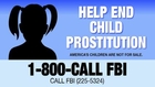 FBI Operation Cross Country Busts Major Child Prostitution Rings