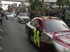 NASCAR's Sprint Cup Finalists Take a Victory Lap on the Las Vegas Strip